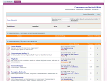Tablet Screenshot of forum.elternzentrum-berlin.de